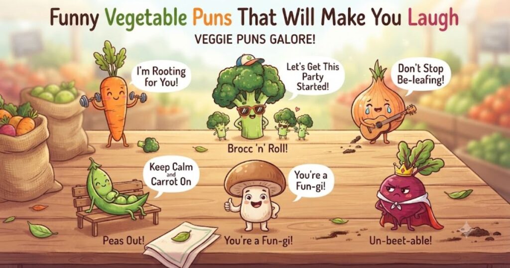 Funny Vegetable Puns That Will Make You Laugh