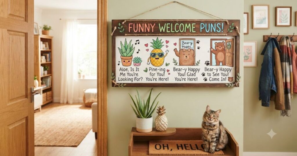 Funny Welcome Puns