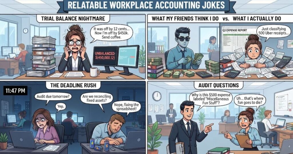 Relatable Workplace Accounting Jokes