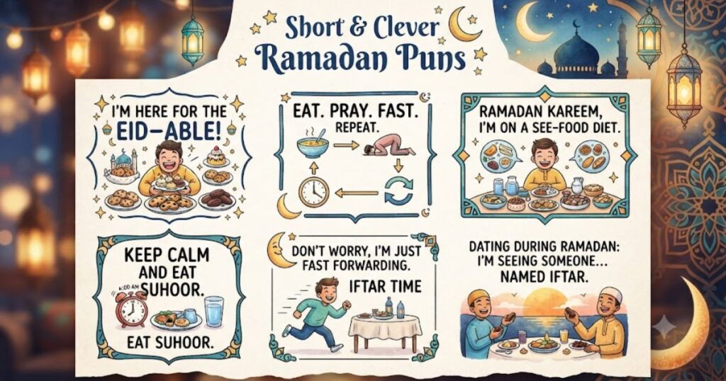 Short & Clever Ramadan Puns