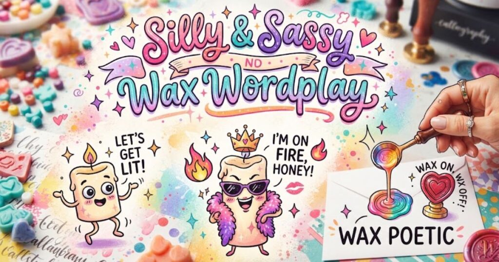 Silly & Sassy Wax Wordplay
