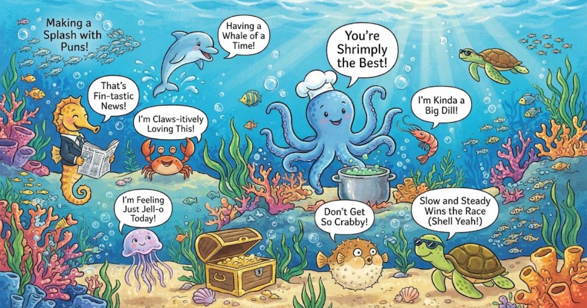 underwater animal puns