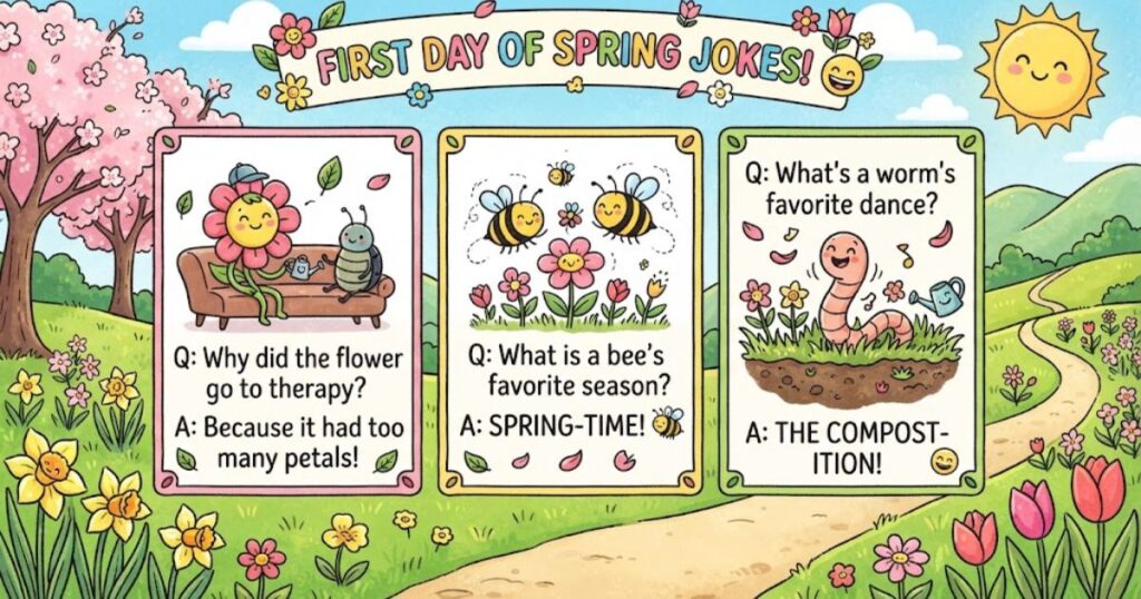 Funny First Day of Spring Jokes 😂