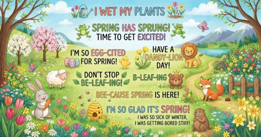 Funny Spring Puns One Liners