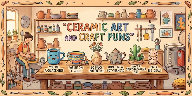 Ceramic Art and Craft Puns