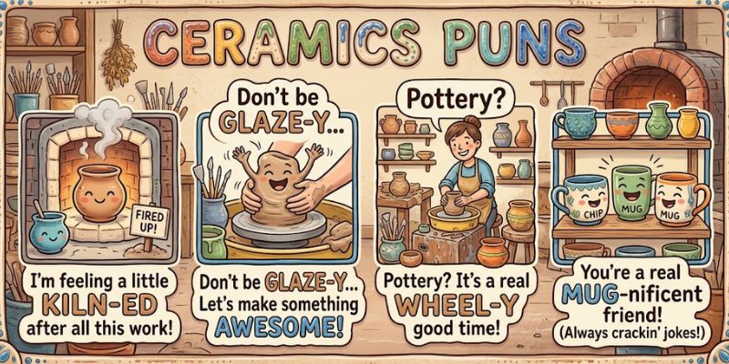 Ceramics Puns
