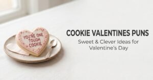 cookie valentines puns