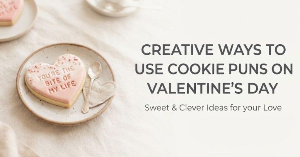 Creative Ways to Use Cookie Puns on Valentine’s Day