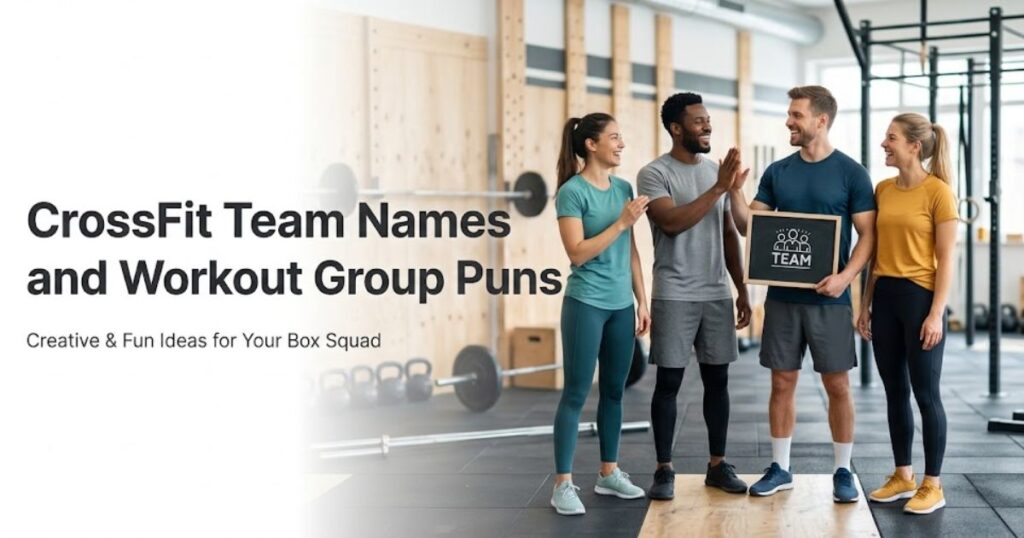 CrossFit Team Names and Workout Group Puns