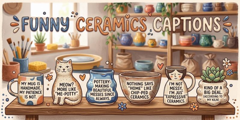 Funny Ceramics Captions