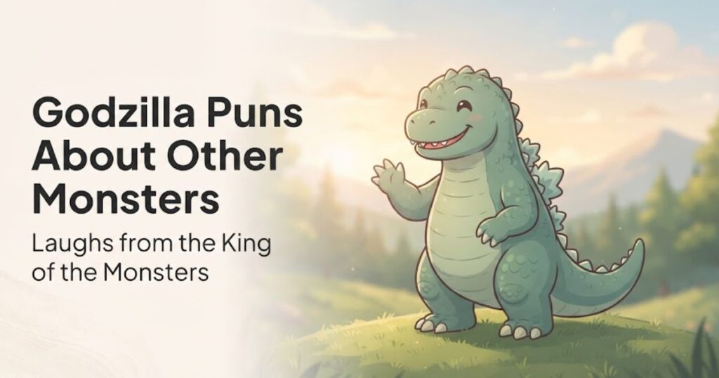 Godzilla Puns About Other Monsters