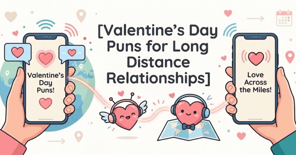Valentine's Day Puns for Long Distance Relationships